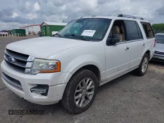 2015 Ford Expedition Limited with VIN 1FMJU2AT5FEF27617, listed as a IAAI auction lot 42120462 with 416,300 mi miles and . Bid and sale history available at DreamBid. Image 18.