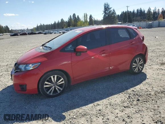 2015 Honda Fit EX-L with VIN 3HGGK5H82FM733495, listed as a Copart auction lot 53849905 with 163,483 mi miles and Salvage Title. Bid and sale history available at DreamBid. Image 1.
