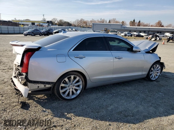 2013 Cadillac ATS Premium with VIN 1G6AF5SX5D0159907, listed as a Copart auction lot 83404814 with 0 mi miles and Salvage Title. Bid and sale history available at carsss.com. Image 3.