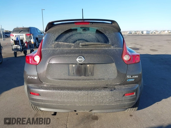 2014 Nissan Juke S with VIN JN8AF5MV7ET360088, listed as a IAAI auction lot 41480078 with 74,545 mi miles. Bid and sale history available at carsss.com. Image 16.