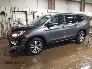 2017 Honda Pilot EX-L with VIN 5FNYF6H54HB091386, listed as a Copart auction lot 49551375 with 79,335 mi miles and Salvage Title. Bid and sale history available at DreamBid. Image 1.