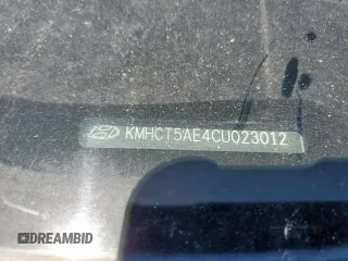 2012 Hyundai Accent GS z VIN KMHCT5AE4CU023012, wystawiony jako Copart lot #57890195 z przebiegiem 29 759 mil mil oraz Czysty tytuł • Clean title. Historia ofert i sprzedaży dostępna na DreamBid. Obrazek 12.