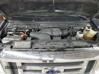 2008 Ford Econoline Passenger XL with VIN 1FMNE11L18DB43562, listed as a Copart auction lot 50723515 with 143,874 mi miles and Salvage Title. Bid and sale history available at carsss.com. Image 12.
