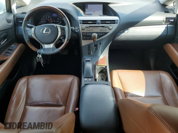 2015 Lexus RX 350 with VIN 2T2BK1BA4FC273676, listed as a Copart auction lot 63409905 with 55,489 mi miles and Salvage title. Bid and sale history available at DreamBid. Image 8.