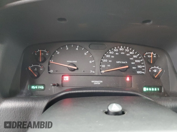 2002 Dodge Durango Sport with VIN 1B4HS38N62F206466, listed as a Copart auction lot 83207134 with 154,145 mi miles and Salvage Title. Bid and sale history available at carsss.com. Image 9.