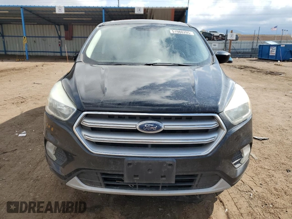 2017 Ford Escape SE with VIN 1FMCU9GD1HUA84912, listed as a Copart auction lot 51988205 with 111,028 mi miles and Salvage Title. Bid and sale history available at carsss.com. Image 5.