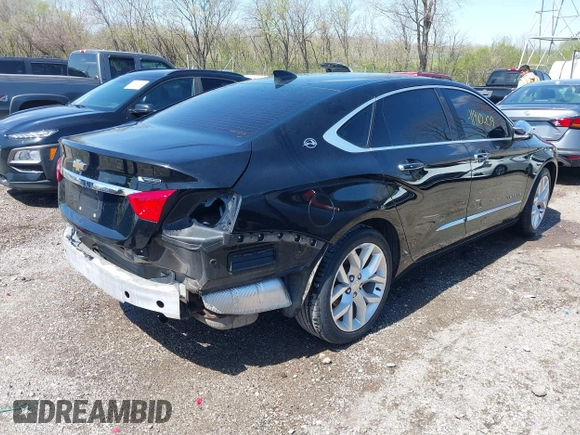 2018 Chevrolet Impala Premier with VIN 2G1125S39J9105929, listed as a IAAI auction lot 41910209 with 140,698 mi miles and . Bid and sale history available at DreamBid. Image 4.