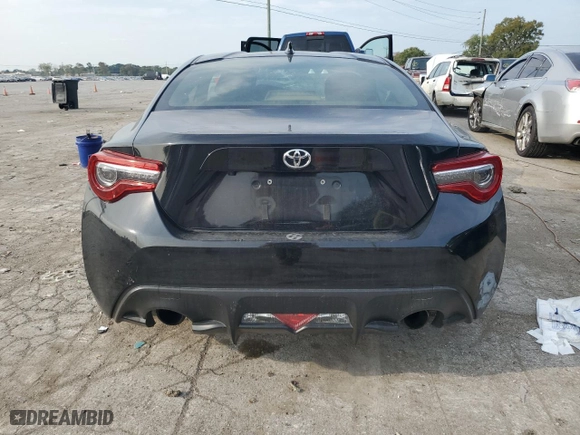 2017 Toyota 86 with VIN JF1ZNAA17H9711276, listed as a Copart auction lot 71294354 with 0 mi miles and Salvage Title. Bid and sale history available at carsss.com. Image 6.