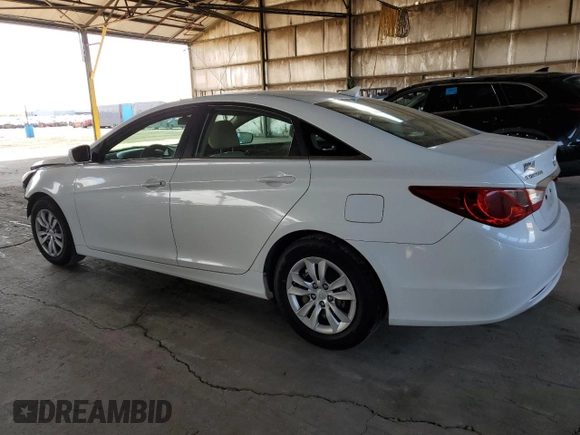 2011 Hyundai Sonata GLS with VIN 5NPEB4AC0BH051844, listed as a Copart auction lot 53667575 with 153,541 mi miles and Salvage Title. Bid and sale history available at DreamBid. Image 2.