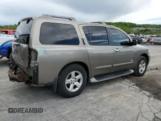 2006 Nissan Armada LE z VIN 5N1AA08B76N710950, wystawiony jako Copart lot #55981715 z przebiegiem 242 233 mil mil oraz Szkoda całkowita • Salvage title. Historia ofert i sprzedaży dostępna na DreamBid. Obrazek 3.