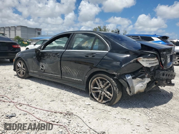 2012 Mercedes-Benz C 300 Sport with VIN WDDGF8BB7CR200079, listed as a Copart auction lot 61307535 with 131,500 mi miles and Clean title. Bid and sale history available at DreamBid. Image 2.