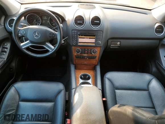 2009 Mercedes-Benz M 3.5L with VIN 4JGBB56E49A525018, listed as a Copart auction lot 41614175 with 154,428 mi miles and Salvage Title. Bid and sale history available at carsss.com. Image 8.