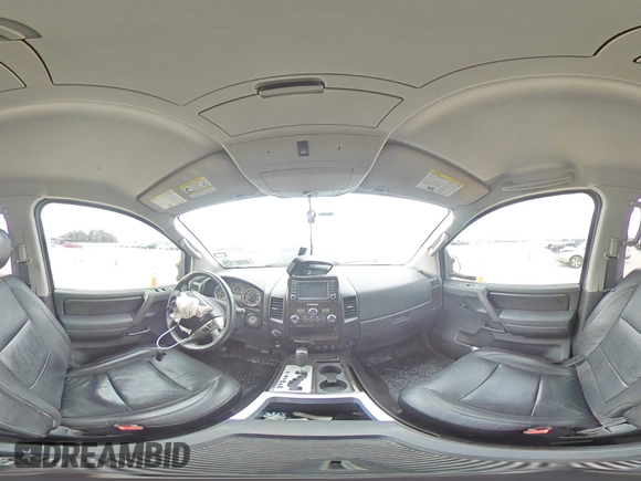 2013 Nissan Titan Pro-4X with VIN 1N6BA0ECXDN313300, listed as a Copart auction lot 46987125 with 174,432 mi miles and Salvage title. Bid and sale history available at DreamBid. Image 13.