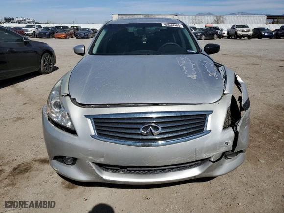 2013 Infiniti G37 Sedan Journey with VIN JN1CV6AP8DM722735, listed as a Copart auction lot 46600365 with 112,190 mi miles and Salvage Title. Bid and sale history available at carsss.com. Image 5.