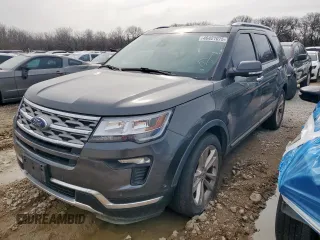 2019 Ford Explorer Limited z VIN 1FM5K7FH1KGA27798, wystawiony jako Copart lot #46421075 z przebiegiem 159 405 mil mil oraz Czysty tytuł • Clean title. Historia ofert i sprzedaży dostępna na DreamBid. Obrazek 1.
