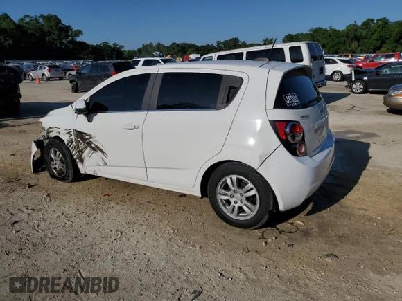 2016 Chevrolet Sonic LT with VIN 1G1JC6SH7G4168926, listed as a Copart auction lot 52443675 with 54,553 mi miles and Salvage Title. Bid and sale history available at carsss.com. Image 2.