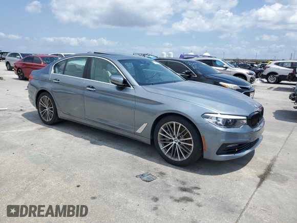 2017 BMW 5 Series 530i with VIN WBAJA5C33HG896248, listed as a Copart auction lot 54623895 with Not provided miles and Salvage title. Bid and sale history available at DreamBid. Image 4.