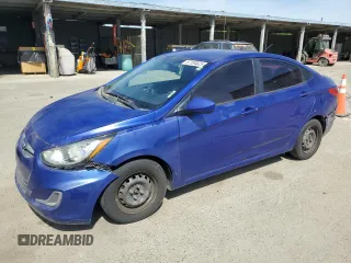 2012 Hyundai Accent GLS z VIN KMHCT4AE4CU233751, wystawiony jako Copart lot #57184825 z przebiegiem 174 801 mil mil oraz Szkody całkowita. Historia ofert i sprzedaży dostępna na DreamBid. Obrazek 1.