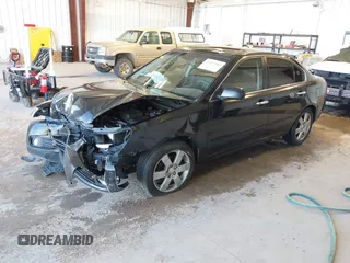 2007 Kia Optima EX with VIN KNAGE124875134352, listed as a IAAI auction lot 41627381 with 183,053 mi miles. Bid and sale history available at carsss.com. Image 2.
