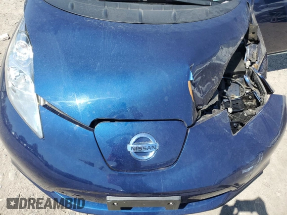 2016 Nissan LEAF S with VIN 1N4BZ0CP2GC313993, listed as a Copart auction lot 61928853 with 41,956 mi miles. Bid and sale history available at carsss.com. Image 11.