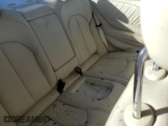 2008 Mercedes-Benz CLK 350 with VIN WDBTJ56H68F236034, listed as a Copart auction lot 88163635 with 156,478 mi miles and Salvage title. Bid and sale history available at DreamBid. Image 10.