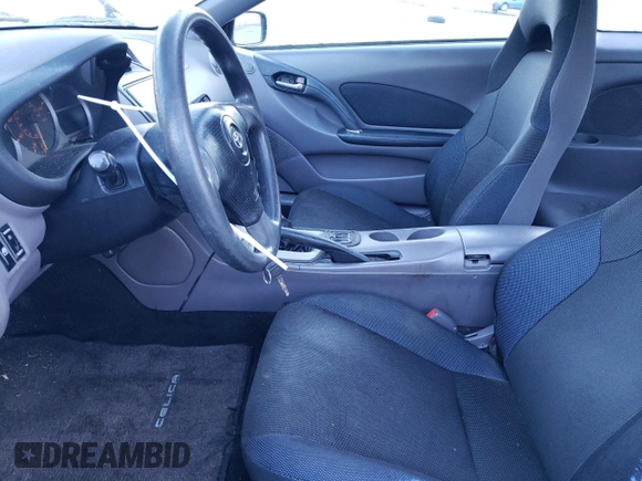 2001 Toyota Celica GT z VIN JTDDR32T510071647, wystawiony jako Copart lot #44465265 z przebiegiem 237 444 mil mil oraz Czysty tytuł • Clean title. Historia ofert i sprzedaży dostępna na DreamBid. Obrazek 7.