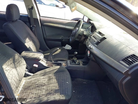 2012 Mitsubishi Lancer ES with VIN JA32U2FU1CU021566, listed as a IAAI auction lot 41795918 with 177312 miles. Bid and sale history available at carsss.com. Image 5.