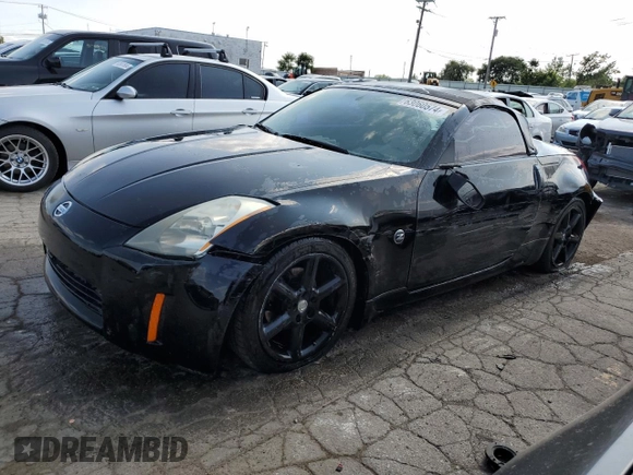 2004 Nissan 350Z Enthusiast with VIN JN1AZ36D44T110210, listed as a Copart auction lot 63060574 with 87,592 mi miles and Salvage Title. Bid and sale history available at carsss.com. Image 1.