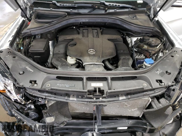 2017 Mercedes-Benz GLS 450 with VIN 4JGDF6EEXHA755388, listed as a Copart auction lot 55715184 with 72,675 mi miles and Salvage Title. Bid and sale history available at DreamBid. Image 14.