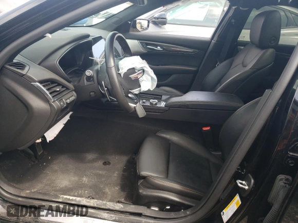 2023 Cadillac CT5 Sport z VIN 1G6DU5RK4P0117861, wystawiony jako Copart lot #53047405 z przebiegiem 29 650 mil mil oraz Szkoda całkowita • Salvage title. Historia ofert i sprzedaży dostępna na DreamBid. Obrazek 7.