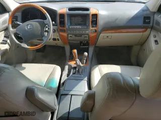 2004 Lexus GX 470 with VIN JTJBT20X340067025, listed as a Copart auction lot 74555384 with 95,321 mi miles and Salvage Title. Bid and sale history available at carsss.com. Image 8.