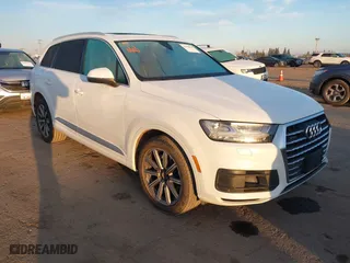 2018 Audi Q7 Premium Plus with VIN WA1LAAF79JD027853, listed as a IAAI auction lot 41690888 with 79,559 mi miles. Bid and sale history available at carsss.com. Image 1.