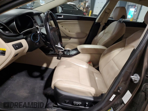 2014 Kia Cadenza Premium with VIN KNALN4D76E5152286, listed as a Copart auction lot 80848754 with 89,719 mi miles and Salvage Title. Bid and sale history available at carsss.com. Image 7.