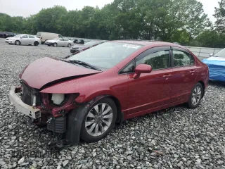 2009 Honda Civic EX-L z VIN 2HGFA16989H509492, wystawiony jako Copart lot #58846495 z przebiegiem 135 220 mil mil oraz Czysty tytuł • Clean title. Historia ofert i sprzedaży dostępna na DreamBid. Obrazek 1.