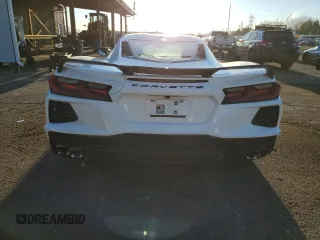 2023 Chevrolet Corvette 2LT with VIN 1G1YB2D40P5101955, listed as a Copart auction lot 50660255 with 21,419 mi miles and Salvage title. Bid and sale history available at DreamBid. Image 6.