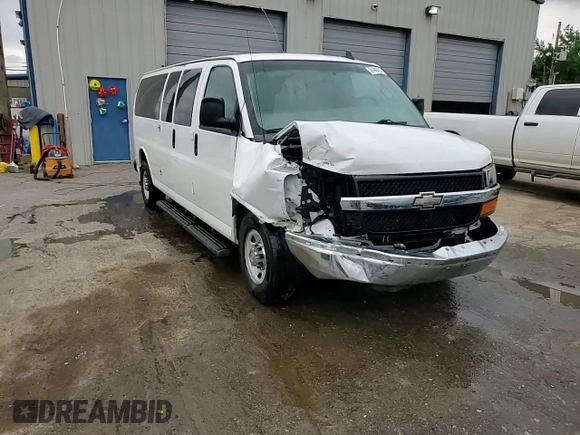2016 Chevrolet Express Passenger LT с VIN 1GAZGPFF6G1178192, выставлен на аукционе Copart как лот 58408975 с пробегом 154 788 миль миль и Списание • Salvage title. История ставок и продаж доступна на DreamBid. Изображение 15.