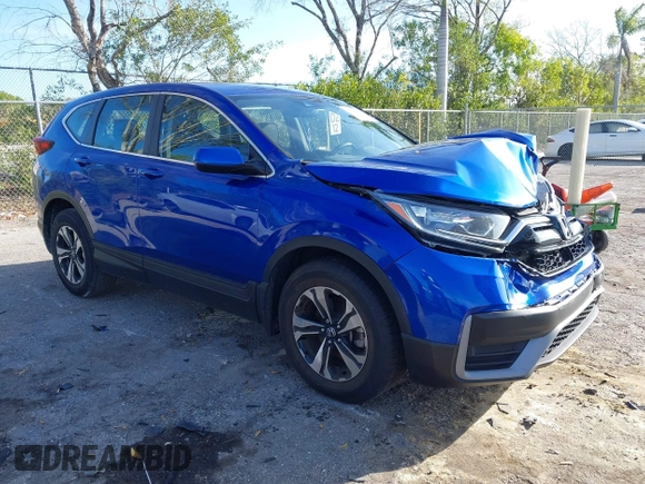2022 Honda CR-V Special Edition with VIN 7FARW1H73NE010449, listed as a IAAI auction lot 41598602 with 46,963 mi miles. Bid and sale history available at carsss.com. Image 1.