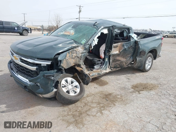 2025 Chevrolet Silverado 1500 with VIN 3GCUKDEDXSG177278, listed as a IAAI auction lot 41581374 with Not Provided miles and . Bid and sale history available at DreamBid. Image 18.