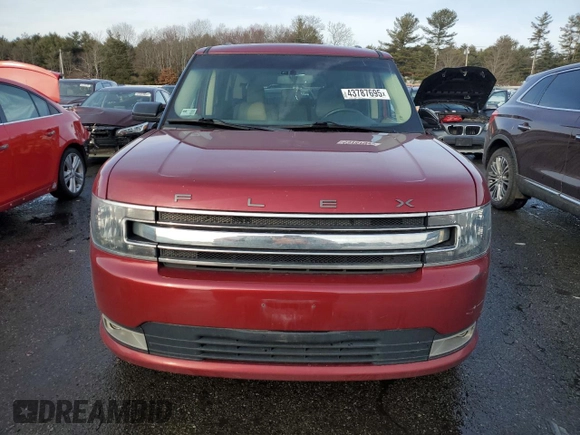 2016 Ford Flex SEL with VIN 2FMHK6C86GBA11798, listed as a Copart auction lot 43787695 with 128,553 mi miles and Salvage Title. Bid and sale history available at carsss.com. Image 5.