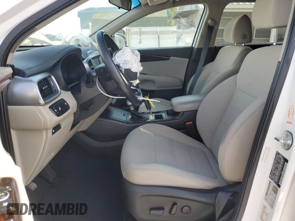2020 Kia Sorento L with VIN 5XYPG4A37LG662621, listed as a Copart auction lot 89252095 with 86,549 mi miles and Salvage Title. Bid and sale history available at DreamBid. Image 7.