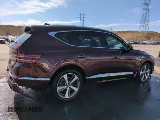 2021 Genesis GV80 with VIN KMUHCESC4MU040334, listed as a Copart auction lot 53325965 with 70,408 mi miles and Salvage title. Bid and sale history available at DreamBid. Image 3.