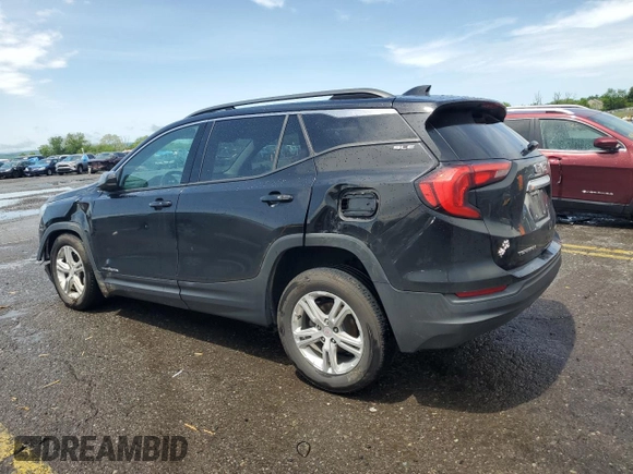 2019 GMC Terrain SLE with VIN 3GKALTEV9KL292520, listed as a Copart auction lot 57229465 with 71,080 mi miles and Salvage title. Bid and sale history available at DreamBid. Image 2.