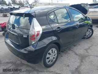 2012 Toyota Prius c One with VIN JTDKDTB3XC1030112, listed as a IAAI auction lot 41794291 with 105,124 mi miles. Bid and sale history available at carsss.com. Image 4.