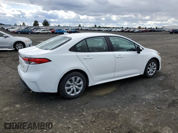 2024 Toyota Corolla LE with VIN 5YFB4MDE5RP162199, listed as a Copart auction lot 49690975 with 22,440 mi miles and Clean Title. Bid and sale history available at DreamBid. Image 3.