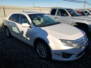 2011 Ford Fusion SEL with VIN 3FAHP0JG2BR324800, listed as a Copart auction lot 44075955 with 155,890 mi miles and Salvage Title. Bid and sale history available at DreamBid. Image 4.