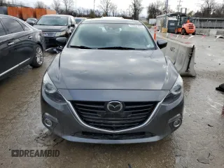 2014 Mazda 3 S Grand Touring z VIN JM1BM1W31E1142489, wystawiony jako Copart lot #43557485 z przebiegiem 158 399 mil mil oraz Szkoda całkowita • Salvage title. Historia ofert i sprzedaży dostępna na DreamBid. Obrazek 5.
