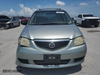2003 Mazda MPV LX with VIN JM3LW28AX30369643, listed as a Copart auction lot 65802104 with 146,052 mi miles and Salvage Title. Bid and sale history available at carsss.com. Image 5.