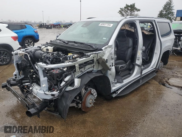 2024 Jeep Wagoneer Series III with VIN 1C4SJSDP7RS167904, listed as a Copart auction lot 80937704 with Not provided miles and Salvage title. Bid and sale history available at DreamBid. Image 1.