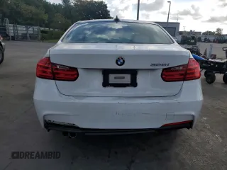 2015 BMW 3 Series 328i with VIN WBA3A5C51FP605057, listed as a Copart auction lot 45147775 with 121,448 mi miles and Salvage Title. Bid and sale history available at carsss.com. Image 6.
