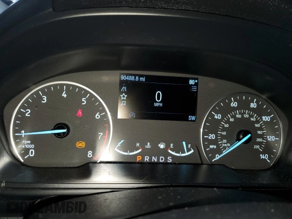2019 Ford EcoSport SE with VIN MAJ3S2GE8KC281394, listed as a Copart auction lot 50930305 with 90,488 mi miles and Salvage Title. Bid and sale history available at DreamBid. Image 9.